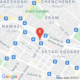 این نقشه، آدرس دکتر علی حسین اوجی مهر متخصص دندانپزشکی در شهر شیراز است. در اینجا آماده پذیرایی، ویزیت، معاینه و ارایه خدمات به شما بیماران گرامی هستند.