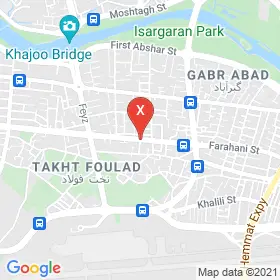 این نقشه، نشانی دکتر محمدعلی تحریریان متخصص ارتوپدی؛ ارتوپدی کودکان، تروما (AO) در شهر اصفهان است. در اینجا آماده پذیرایی، ویزیت، معاینه و ارایه خدمات به شما بیماران گرامی هستند.