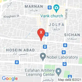 این نقشه، نشانی دکتر غلامعلی حسنی متخصص جراحی مغز و اعصاب، دیسک و ستون فقرات در شهر اصفهان است. در اینجا آماده پذیرایی، ویزیت، معاینه و ارایه خدمات به شما بیماران گرامی هستند.