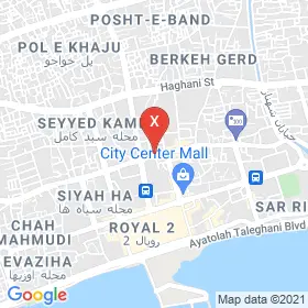 این نقشه، آدرس دکتر آرزو مسرور متخصص داخلی در شهر بندر عباس است. در اینجا آماده پذیرایی، ویزیت، معاینه و ارایه خدمات به شما بیماران گرامی هستند.