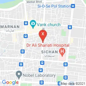 این نقشه، نشانی دکتر بهمن معتمدی متخصص جراحی عمومی در شهر اصفهان است. در اینجا آماده پذیرایی، ویزیت، معاینه و ارایه خدمات به شما بیماران گرامی هستند.