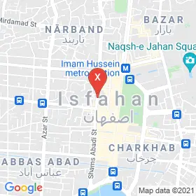 این نقشه، آدرس دکتر حسین فهامی متخصص ارتوپدی در شهر اصفهان است. در اینجا آماده پذیرایی، ویزیت، معاینه و ارایه خدمات به شما بیماران گرامی هستند.