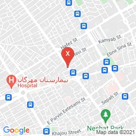 این نقشه، نشانی دکتر مریم پوررحیمی متخصص زنان و زایمان و نازایی در شهر کرمان است. در اینجا آماده پذیرایی، ویزیت، معاینه و ارایه خدمات به شما بیماران گرامی هستند.