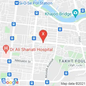 این نقشه، آدرس دکتر رامین حیدری متخصص قلب و عروق؛ آنژیوپلاستی کرونر و محیطی در شهر اصفهان است. در اینجا آماده پذیرایی، ویزیت، معاینه و ارایه خدمات به شما بیماران گرامی هستند.