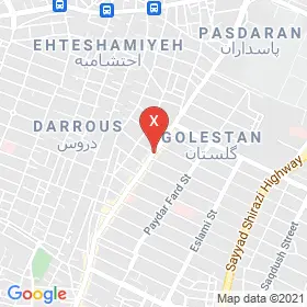 این نقشه، آدرس دکتر رکسانا دارابی متخصص زنان و زایمان و نازایی در شهر تهران است. در اینجا آماده پذیرایی، ویزیت، معاینه و ارایه خدمات به شما بیماران گرامی هستند.
