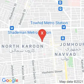 این نقشه، آدرس دکتر نسرین امیری متخصص زنان و زایمان و نازایی در شهر تهران است. در اینجا آماده پذیرایی، ویزیت، معاینه و ارایه خدمات به شما بیماران گرامی هستند.