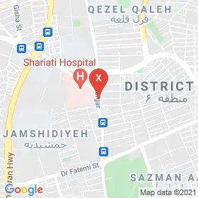 این نقشه، آدرس دکتر مسعود بهنود متخصص ارتوپدی در شهر تهران است. در اینجا آماده پذیرایی، ویزیت، معاینه و ارایه خدمات به شما بیماران گرامی هستند.