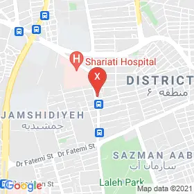 این نقشه، آدرس دکتر شهلا مشاغی متخصص کودکان و نوزادان در شهر تهران است. در اینجا آماده پذیرایی، ویزیت، معاینه و ارایه خدمات به شما بیماران گرامی هستند.