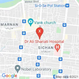 این نقشه، نشانی دکتر احمد میردامادی متخصص قلب و عروق؛ اکوکاردیوگرافی در شهر اصفهان است. در اینجا آماده پذیرایی، ویزیت، معاینه و ارایه خدمات به شما بیماران گرامی هستند.