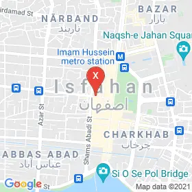 این نقشه، آدرس دکتر فاطمه طباطبایی متخصص کودکان و نوزادان؛ غدد و متابولیسم کودکان در شهر اصفهان است. در اینجا آماده پذیرایی، ویزیت، معاینه و ارایه خدمات به شما بیماران گرامی هستند.