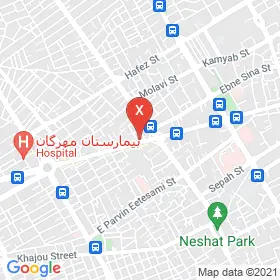 این نقشه، نشانی دکتر هادی اسلامی متخصص گوش حلق و بینی در شهر کرمان است. در اینجا آماده پذیرایی، ویزیت، معاینه و ارایه خدمات به شما بیماران گرامی هستند.