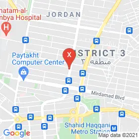 این نقشه، نشانی دکتر سوران ایوبیان متخصص گوش حلق و بینی در شهر تهران است. در اینجا آماده پذیرایی، ویزیت، معاینه و ارایه خدمات به شما بیماران گرامی هستند.