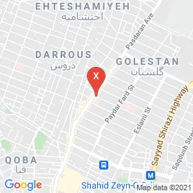 این نقشه، آدرس دکتر امیر سبزواری متخصص اعصاب و روان (روانپزشکی) در شهر تهران است. در اینجا آماده پذیرایی، ویزیت، معاینه و ارایه خدمات به شما بیماران گرامی هستند.