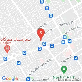 این نقشه، نشانی دکتر علیرضا محمدی سلیمانی متخصص ارتوپدی در شهر کرمان است. در اینجا آماده پذیرایی، ویزیت، معاینه و ارایه خدمات به شما بیماران گرامی هستند.