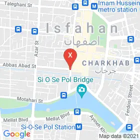 این نقشه، آدرس دکتر کیخسرو یزدانی متخصص داخلی در شهر اصفهان است. در اینجا آماده پذیرایی، ویزیت، معاینه و ارایه خدمات به شما بیماران گرامی هستند.