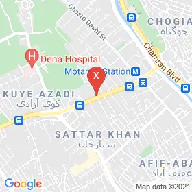 این نقشه، نشانی دکتر گویا مددی متخصص زنان و زایمان و نازایی؛ نازایی در شهر شیراز است. در اینجا آماده پذیرایی، ویزیت، معاینه و ارایه خدمات به شما بیماران گرامی هستند.