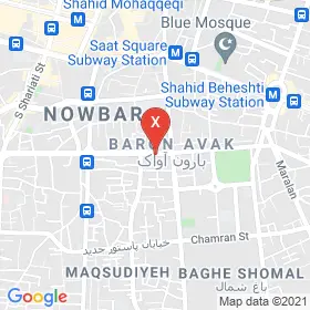 این نقشه، آدرس دکتر داور خوب سیرت متخصص ارتوپدی در شهر تبریز است. در اینجا آماده پذیرایی، ویزیت، معاینه و ارایه خدمات به شما بیماران گرامی هستند.