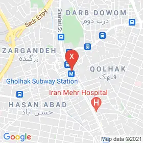 این نقشه، آدرس دکتر ندا گوگل متخصص زنان و زایمان و نازایی در شهر تهران است. در اینجا آماده پذیرایی، ویزیت، معاینه و ارایه خدمات به شما بیماران گرامی هستند.