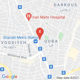 این نقشه، آدرس دکتر کیان دارابی متخصص کودکان و نوزادان؛ آسم وآلرژی و ایمنولوژی بالینی در شهر تهران است. در اینجا آماده پذیرایی، ویزیت، معاینه و ارایه خدمات به شما بیماران گرامی هستند.