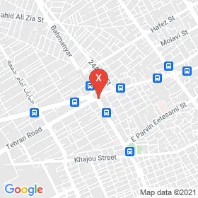این نقشه، آدرس دکتر حمید لشکری زاده متخصص چشم پزشکی در شهر کرمان است. در اینجا آماده پذیرایی، ویزیت، معاینه و ارایه خدمات به شما بیماران گرامی هستند.