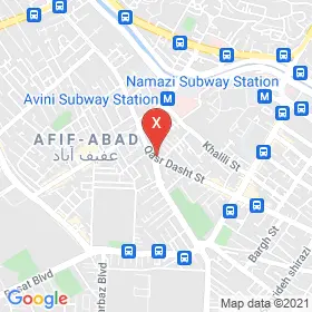 این نقشه، نشانی دکتر پیام مکاتب متخصص چشم پزشکی در شهر شیراز است. در اینجا آماده پذیرایی، ویزیت، معاینه و ارایه خدمات به شما بیماران گرامی هستند.
