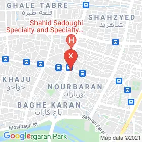 این نقشه، نشانی دکتر ناهید طریقتی انارکی متخصص زنان و زایمان و نازایی در شهر اصفهان است. در اینجا آماده پذیرایی، ویزیت، معاینه و ارایه خدمات به شما بیماران گرامی هستند.