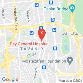 این نقشه، آدرس شنوایی شناسی و سمعک بیمارستان دی متخصص مرکز فوق تخصصی شنوایی سنجی در شهر تهران است. در اینجا آماده پذیرایی، ویزیت، معاینه و ارایه خدمات به شما بیماران گرامی هستند.