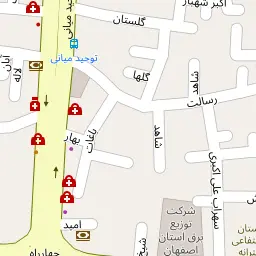 این نقشه، آدرس دکتر مجید کیوانفر متخصص کودکان و نوزادان؛ ریه کودکان در شهر اصفهان است. در اینجا آماده پذیرایی، ویزیت، معاینه و ارایه خدمات به شما بیماران گرامی هستند.