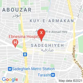 این نقشه، نشانی گفتاردرمانی واژه متخصص ارزیابی و درمان اختلالات گفتار، زبان و بلع در شهر تهران است. در اینجا آماده پذیرایی، ویزیت، معاینه و ارایه خدمات به شما بیماران گرامی هستند.
