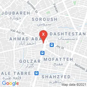 این نقشه، نشانی دکتر نجمه بقایی یزدی متخصص دندان پزشک در شهر اصفهان است. در اینجا آماده پذیرایی، ویزیت، معاینه و ارایه خدمات به شما بیماران گرامی هستند.