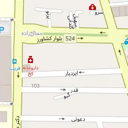 این نقشه، نشانی استروبوسکوپی و لارنگوسکوپی ژاله سعیدآبادی متخصص گفتاردرمانی در شهر تهران است. در اینجا آماده پذیرایی، ویزیت، معاینه و ارایه خدمات به شما بیماران گرامی هستند.