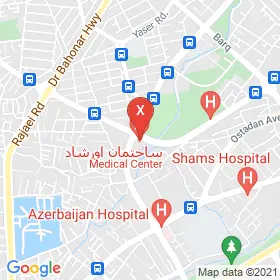 این نقشه، نشانی دکتر فریبا ناهید متخصص تخصص: زنان، زایمان و زیبایی در شهر ارومیه است. در اینجا آماده پذیرایی، ویزیت، معاینه و ارایه خدمات به شما بیماران گرامی هستند.