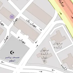 این نقشه، آدرس مرکز زیبایی پوست الماس (تهرانپارس) متخصص زیبایی پوست در شهر تهران است. در اینجا آماده پذیرایی، ویزیت، معاینه و ارایه خدمات به شما بیماران گرامی هستند.
