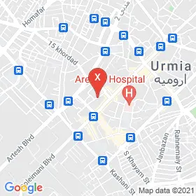 این نقشه، آدرس گفتاردرمانی نوا ( خیابان سرداران ) متخصص ارزیابی و درمان اختلالات گفتار و زبان در شهر ارومیه است. در اینجا آماده پذیرایی، ویزیت، معاینه و ارایه خدمات به شما بیماران گرامی هستند.